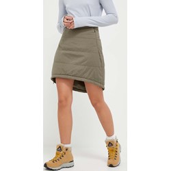 Spódnica zielona Jack Wolfskin mini  - zdjęcie produktu