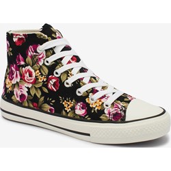 Trampki damskie Royalfashion.pl wielokolorowe młodzieżowe wiązane wiosenne  - zdjęcie produktu