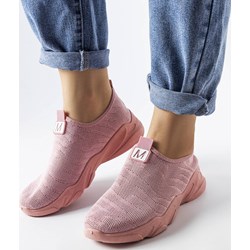Buty sportowe damskie sneakersy na wiosnę płaskie  - zdjęcie produktu