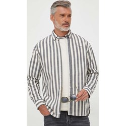 Koszula męska Pepe Jeans z długimi rękawami bawełniana z klasycznym kołnierzykiem  - zdjęcie produktu