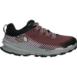 Buty sportowe damskie The North Face czerwone płaskie z gumy  - zdjęcie produktu