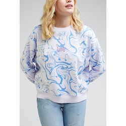 Bluza damska Lee w nadruki krótka z bawełny na jesień  - zdjęcie produktu