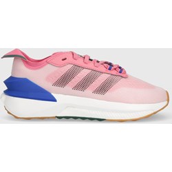 Buty sportowe damskie Adidas sneakersy sznurowane wiosenne płaskie  - zdjęcie produktu