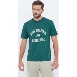 T-shirt męski New Balance z krótkim rękawem  - zdjęcie produktu