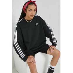 Sukienka Adidas Originals czarna luźna  - zdjęcie produktu