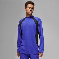 T-shirt męski Jordan z długim rękawem niebieski sportowy  - zdjęcie produktu