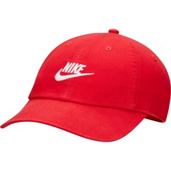 Czerwona czapka z daszkiem męska Nike  - zdjęcie produktu