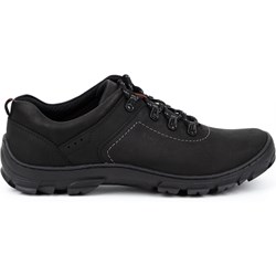 Buty trekkingowe męskie ze skóry wiązane sportowe  - zdjęcie produktu