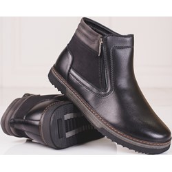 Buty zimowe męskie Shelovet bez zapięcia  - zdjęcie produktu