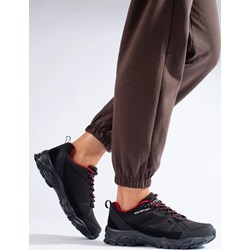 Buty trekkingowe damskie DK sznurowane na płaskiej podeszwie  - zdjęcie produktu