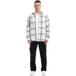 Koszula męska Cropp szara z klasycznym kołnierzykiem casual  - zdjęcie produktu