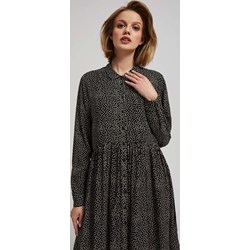 Sukienka Moodo.pl na uczelnię koszulowa  - zdjęcie produktu