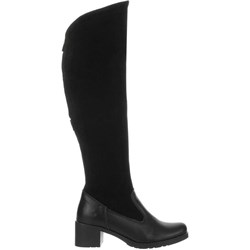 Kozaki damskie Buty Olivier na zamek na zimę eleganckie  - zdjęcie produktu
