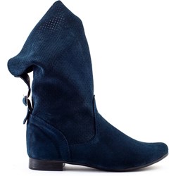 Botki Buty Olivier płaskie skórzane casual  - zdjęcie produktu