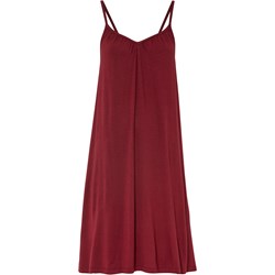 Bonprix sukienka czerwona mini oversize z dekoltem w serek  - zdjęcie produktu