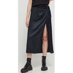 Czarna spódnica Abercrombie & Fitch midi wiosenna  - zdjęcie produktu