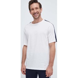 T-shirt męski biały Tommy Hilfiger z krótkim rękawem  - zdjęcie produktu