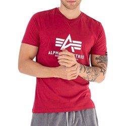 T-shirt męski Alpha Industries z krótkim rękawem wiosenny  - zdjęcie produktu