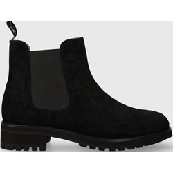Buty zimowe męskie Polo Ralph Lauren jesienne casualowe zamszowe bez zapięcia  - zdjęcie produktu