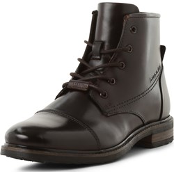 Buty zimowe męskie Bugatti wiązane skórzane  - zdjęcie produktu