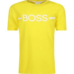 T-shirt chłopięce Boss Kidswear bawełniany  - zdjęcie produktu