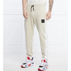 Spodnie męskie Emporio Armani białe sportowe  - zdjęcie produktu