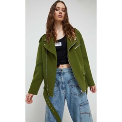 Kurtka damska Moschino Jeans krótka klasyczna bez kaptura  - zdjęcie produktu