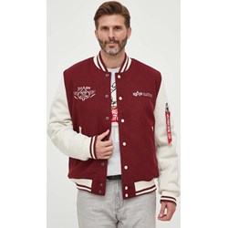 Kurtka męska Alpha Industries z napisem  - zdjęcie produktu