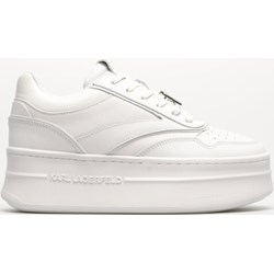 Buty sportowe damskie Karl Lagerfeld białe na platformie  - zdjęcie produktu