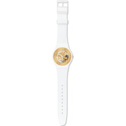Zegarek biały Swatch analogowy  - zdjęcie produktu
