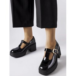 Półbuty damskie z klamrą  - zdjęcie produktu