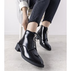 Botki Gemre na obcasie eleganckie  - zdjęcie produktu