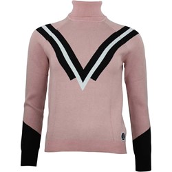 Peak Mountain sweter damski różowy casual  - zdjęcie produktu