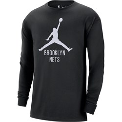 T-shirt męski czarny Jordan z długim rękawem młodzieżowy  - zdjęcie produktu