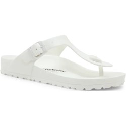 Białe klapki damskie BIRKENSTOCK bez zapięcia  - zdjęcie produktu