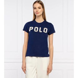 Bluzka damska Polo Ralph Lauren granatowa  - zdjęcie produktu