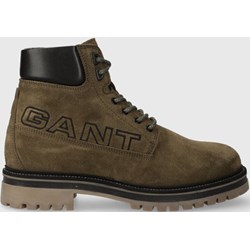 Buty zimowe męskie Gant wiązane zamszowe  - zdjęcie produktu