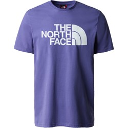 T-shirt męski The North Face z napisami letni z krótkim rękawem  - zdjęcie produktu