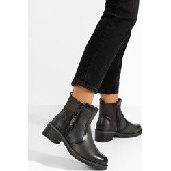 Botki Zapatos czarne casualowe na jesień  - zdjęcie produktu