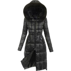 Płaszcz damski czarny  - zdjęcie produktu