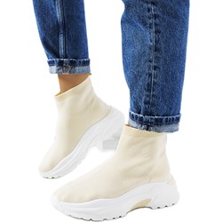 Buty sportowe damskie sneakersy bez zapięcia  - zdjęcie produktu