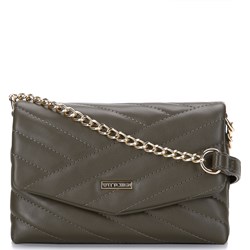 Listonoszka zielona WITTCHEN pikowana w stylu młodzieżowym  - zdjęcie produktu