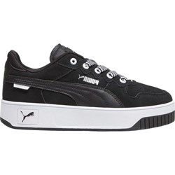 Trampki damskie Puma na płaskiej podeszwie sznurowane zamszowe sportowe  - zdjęcie produktu