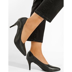 Czółenka Zapatos ze skóry eleganckie wiosenne  - zdjęcie produktu