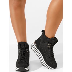 Buty sportowe damskie Zapatos sneakersy płaskie wiosenne  - zdjęcie produktu