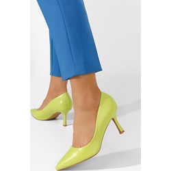 Czółenka żółte Zapatos eleganckie na szpilce  - zdjęcie produktu