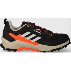 Adidas buty trekkingowe męskie sportowe czarne sznurowane  - zdjęcie produktu