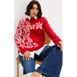 Sweter damski Bonprix z okrągłym dekoltem  - zdjęcie produktu