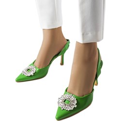 Czółenka Bm na szpilce eleganckie  - zdjęcie produktu