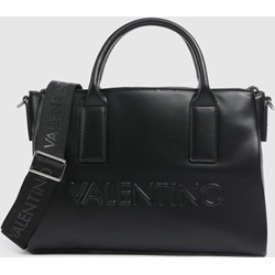 Shopper bag czarna Valentino By Mario matowa  - zdjęcie produktu